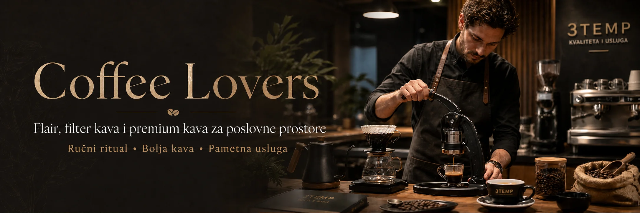 Kategorija Ljubitelji kave s Flair ručnim aparatom, filter kavom i premium rješenjima za pripremu kave na LIFEENERGY Hrvatska