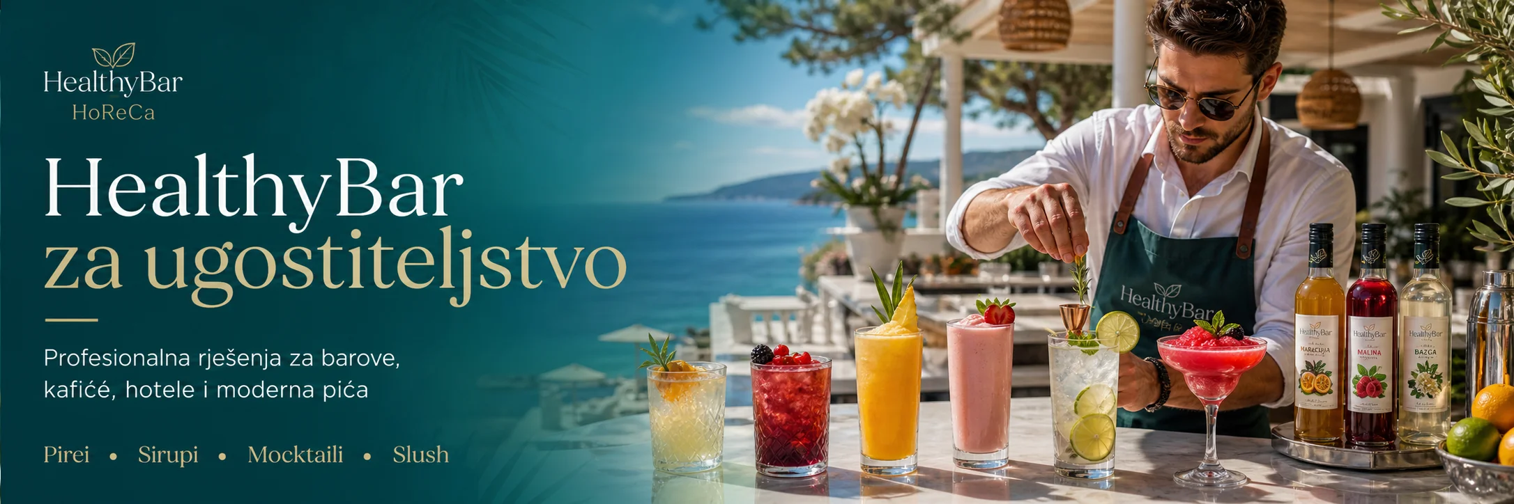 HealthyBar HoReCa poslovna rješenja za barove, kafiće, hotele i moderne menije pića na LIFEENERGY Hrvatska