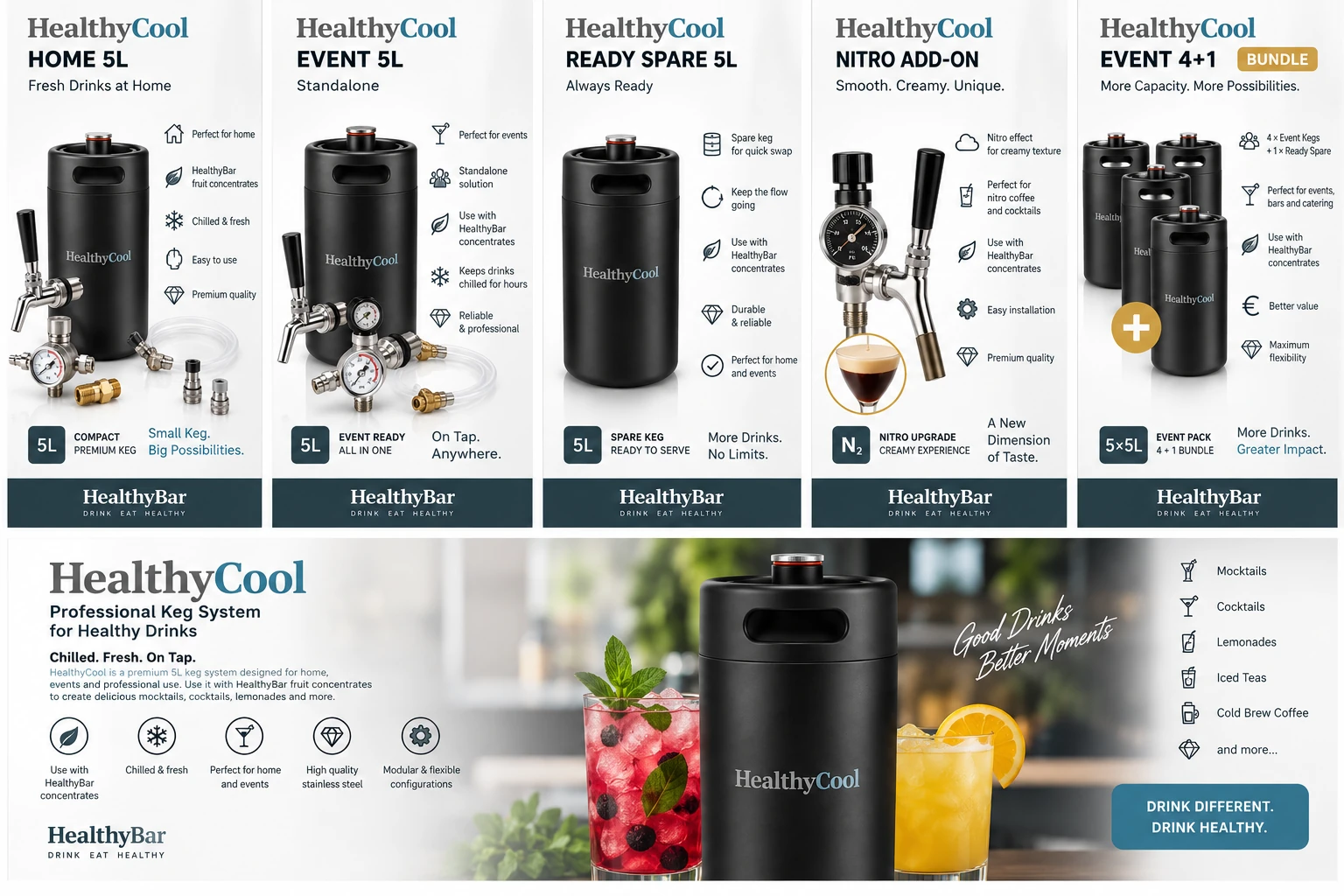 HealthyCool beverage service