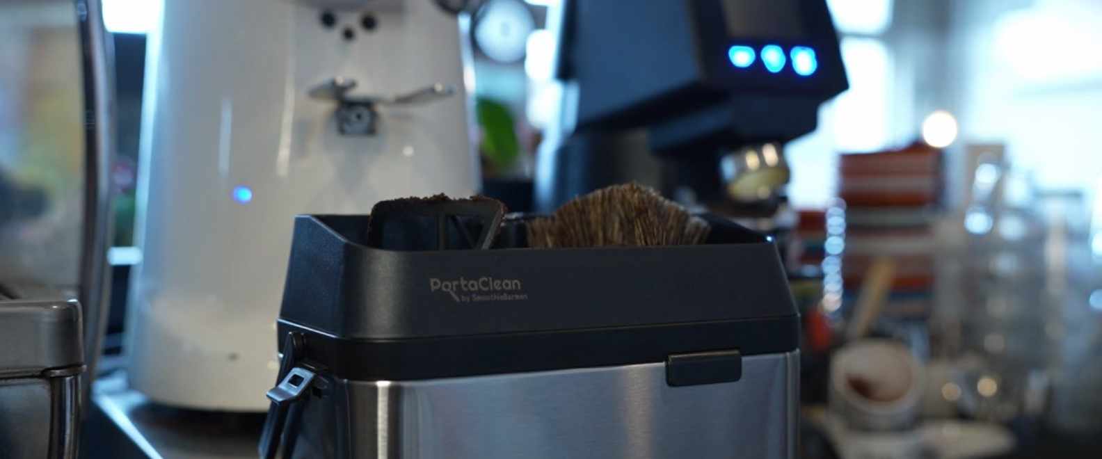 PortaClean automatic portafilter cleaner