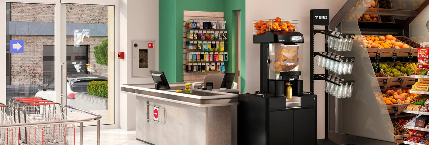 Zumex Versatile u profesionalnom retail fresh-juice servisu
