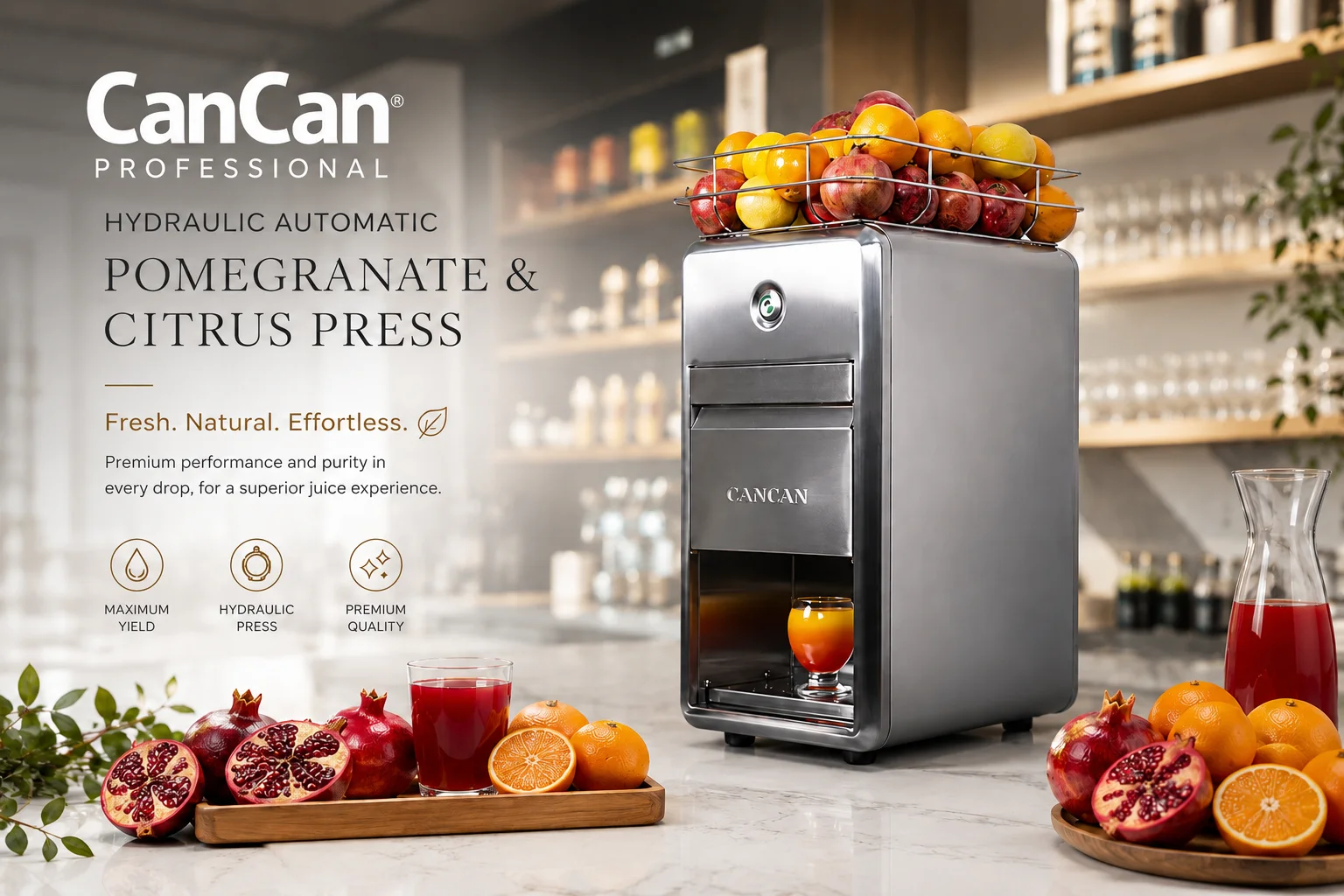 CanCan Professional hidraulična automatska preša za nar i citruse