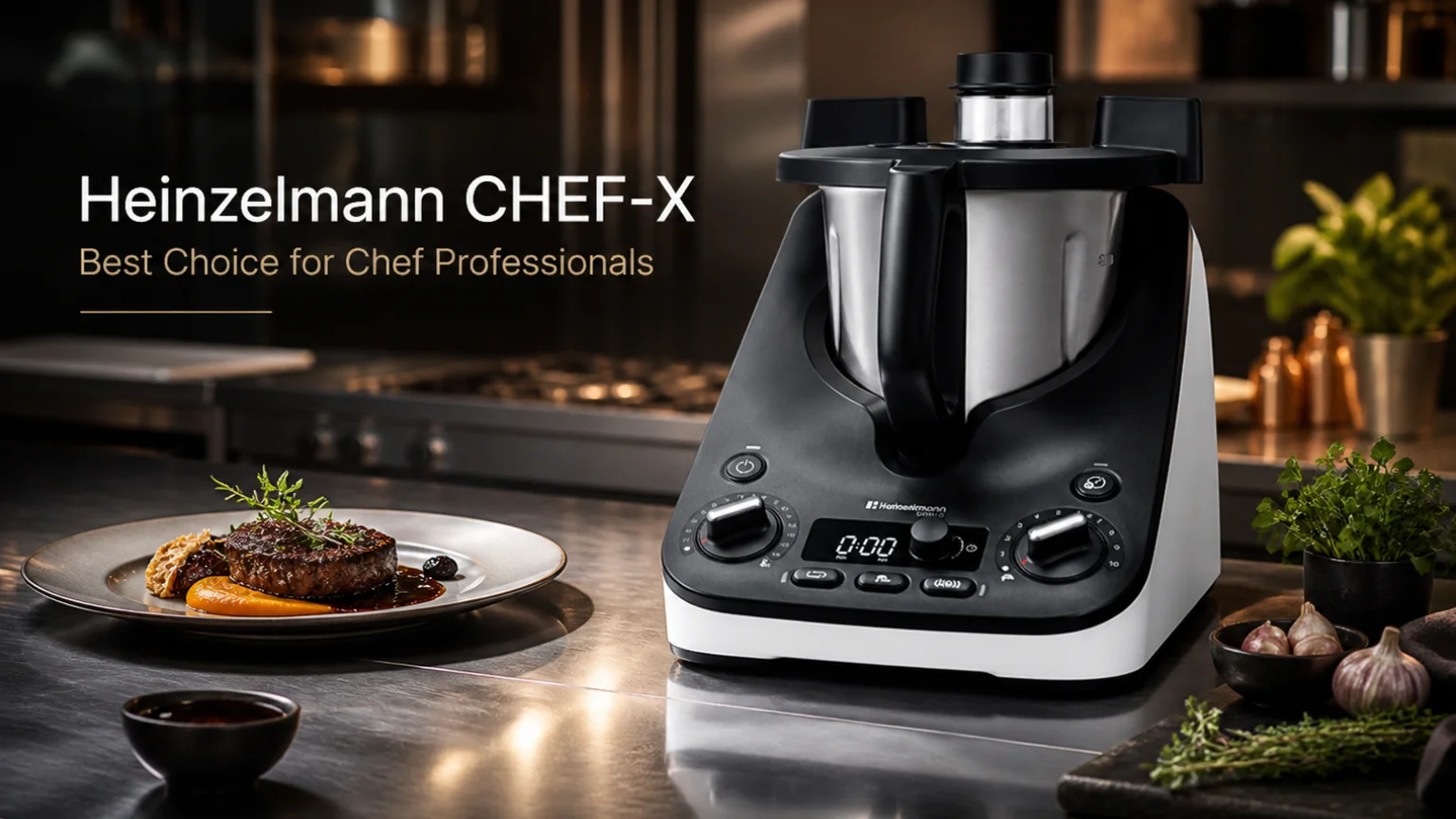 Heinzelmann CHEF-X profesionalni cooking processor u premium chef kuhinji